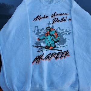 Vintage 80s ski sweat shirt size medium!